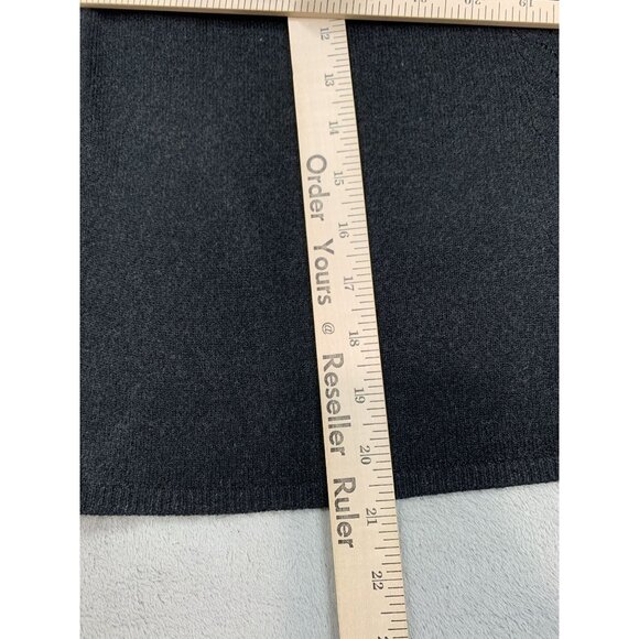 Evan-Picone Womens Medium Black Sleeveless Sweater Tank Top NWT - Picture 5 of 8